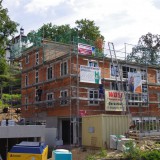 Am „Erckelschen Weinberg“ in Loschwitz wird wieder gebaut