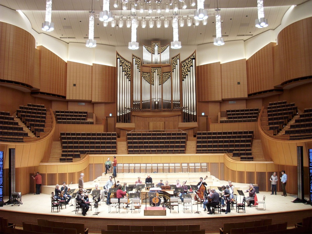 Sapporo Concert hall Kitara Foto: Rainer Promnitz