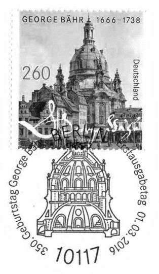 Briefmarke George Bähr