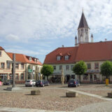 Marktplatz Wittichenau. Foto: Dr. Michael Damme